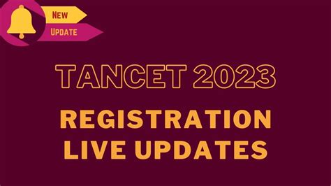 tancet 2023 registration anna university
